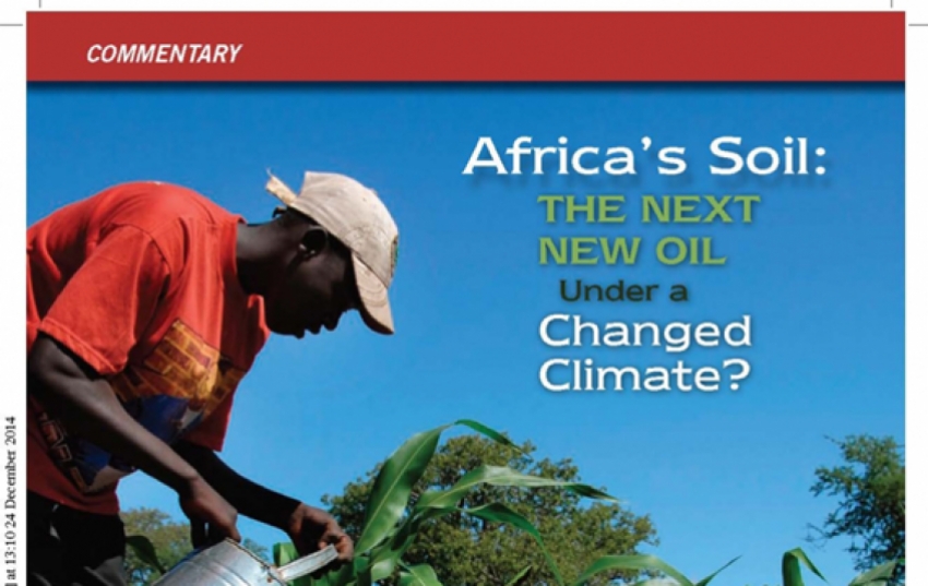Africa’s Soil: THE NEXT NEW OIL Under a Changed Climate?